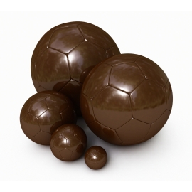 Full size chocolate football