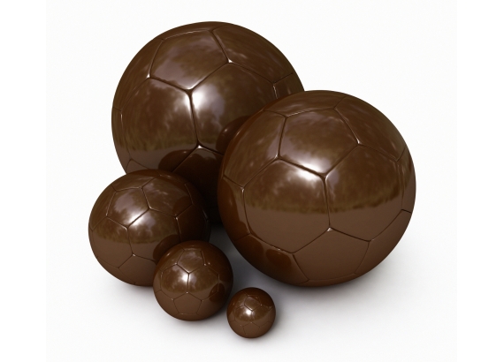 Ballon Football en Chocolat