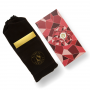 Boite chocolat luxe en coeur brillant