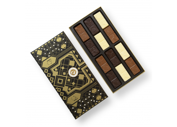 Brussels Chocolates with Speculoos biscuit