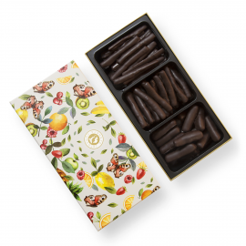 Fruitige chocolade sticks