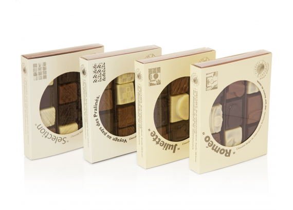 Verrassende selectie pralines