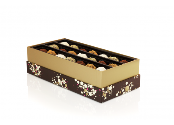 Assortiment van truffels