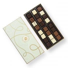 Coffret remerciement en chocolat