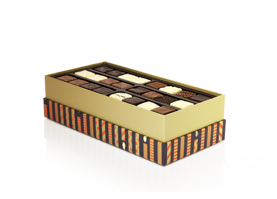 Doosje chocolade voor verjaardag