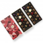 Luxurious heart-shaped chocolate box