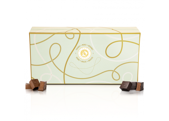 Coffret remerciement en chocolat