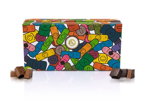 Boite de Chocolat "Bon rétablissement"