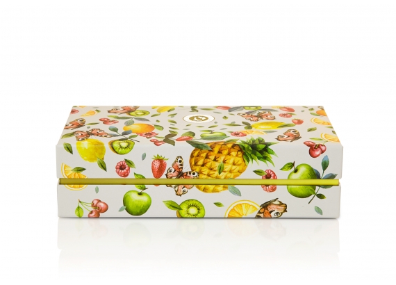 Fruitige chocolade sticks