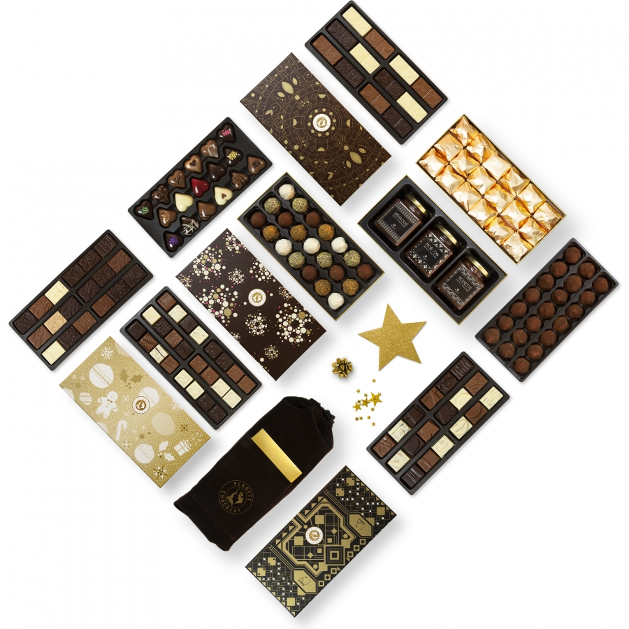 Chocolat d'hôtel tout luxueux, 40 chocolats, boîte de chocolat