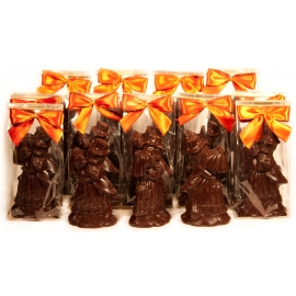 20 chocoladefiguurtjes voor huwelijk