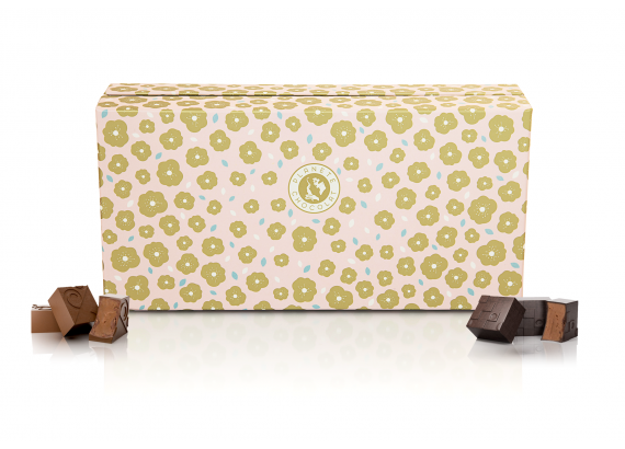 GESCHENKBOX VERSUCHUNG – 75 PRALINEN NUANCEN