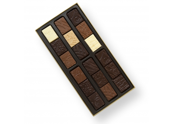 GESCHENKBOX VERSUCHUNG – 75 PRALINEN NUANCEN