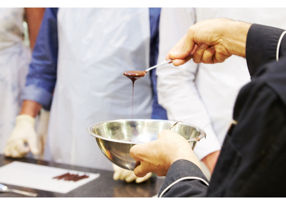 A Chocolate Course in our Workshop