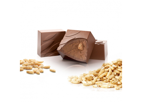 Praline met gepofte rijst (ref. 11)