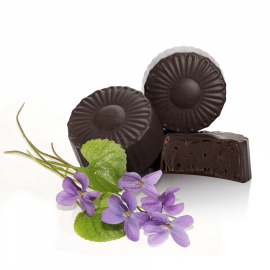 Ganache mit Viole und dunkler Schokolade (ref. 51)