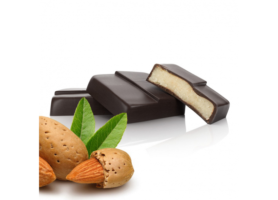 Ganache met natuurlijke marsepein - P. Wallost (ref. 60)