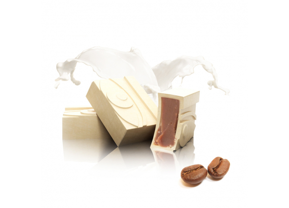 Ganache mokka wit (ref. 17)