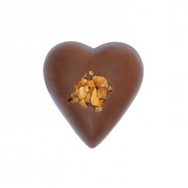 Corazón leche con gianduja