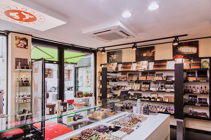 Planète Chocolat winkel in Neurenberg