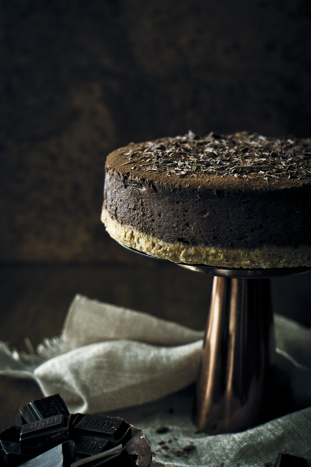 Een makkelijk recept voor het bakken van een Chocolate cheesecake
