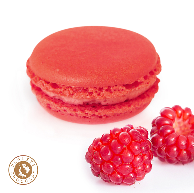 Raspberry Macaron