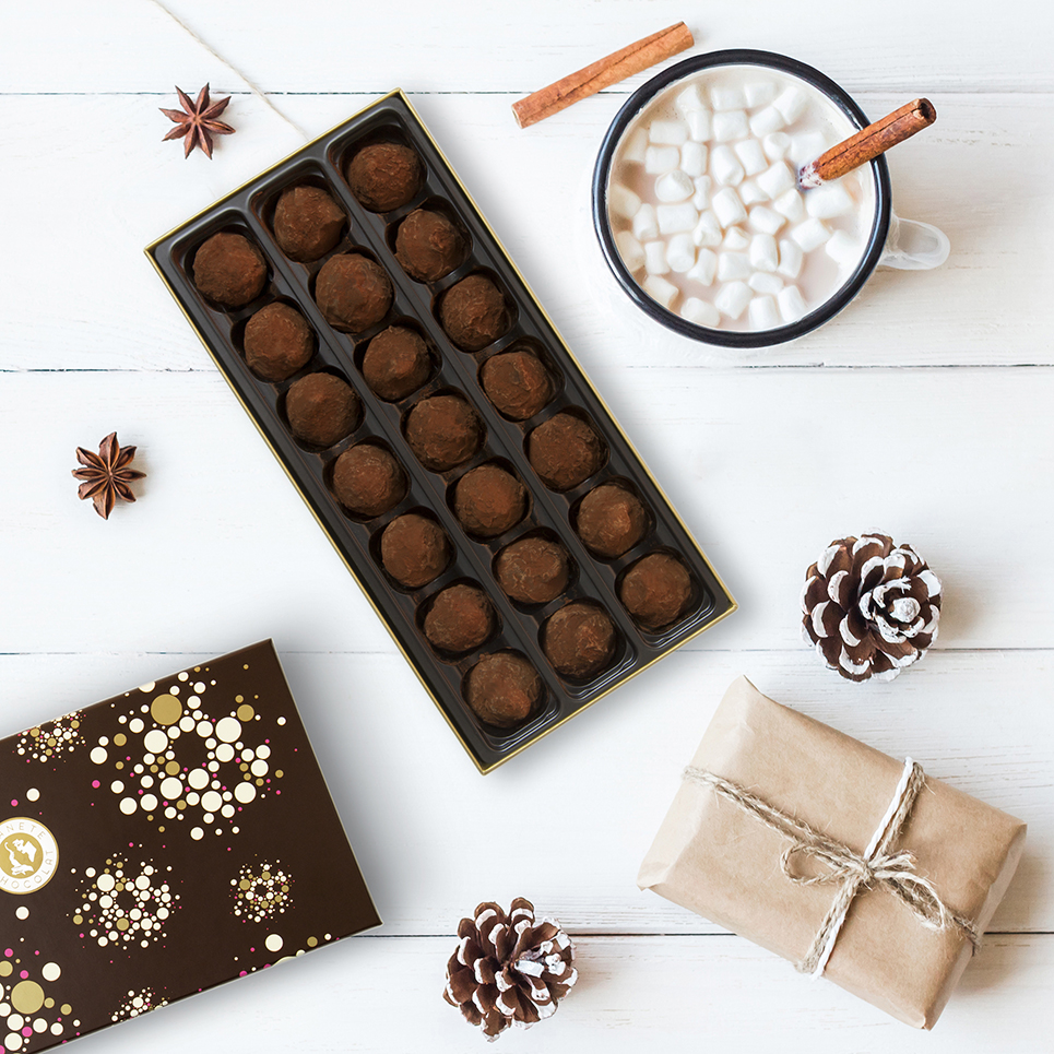 trufas de Navidad