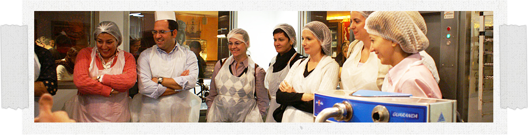 During the workshop, participants will be able to dress like real chocolatiers.  